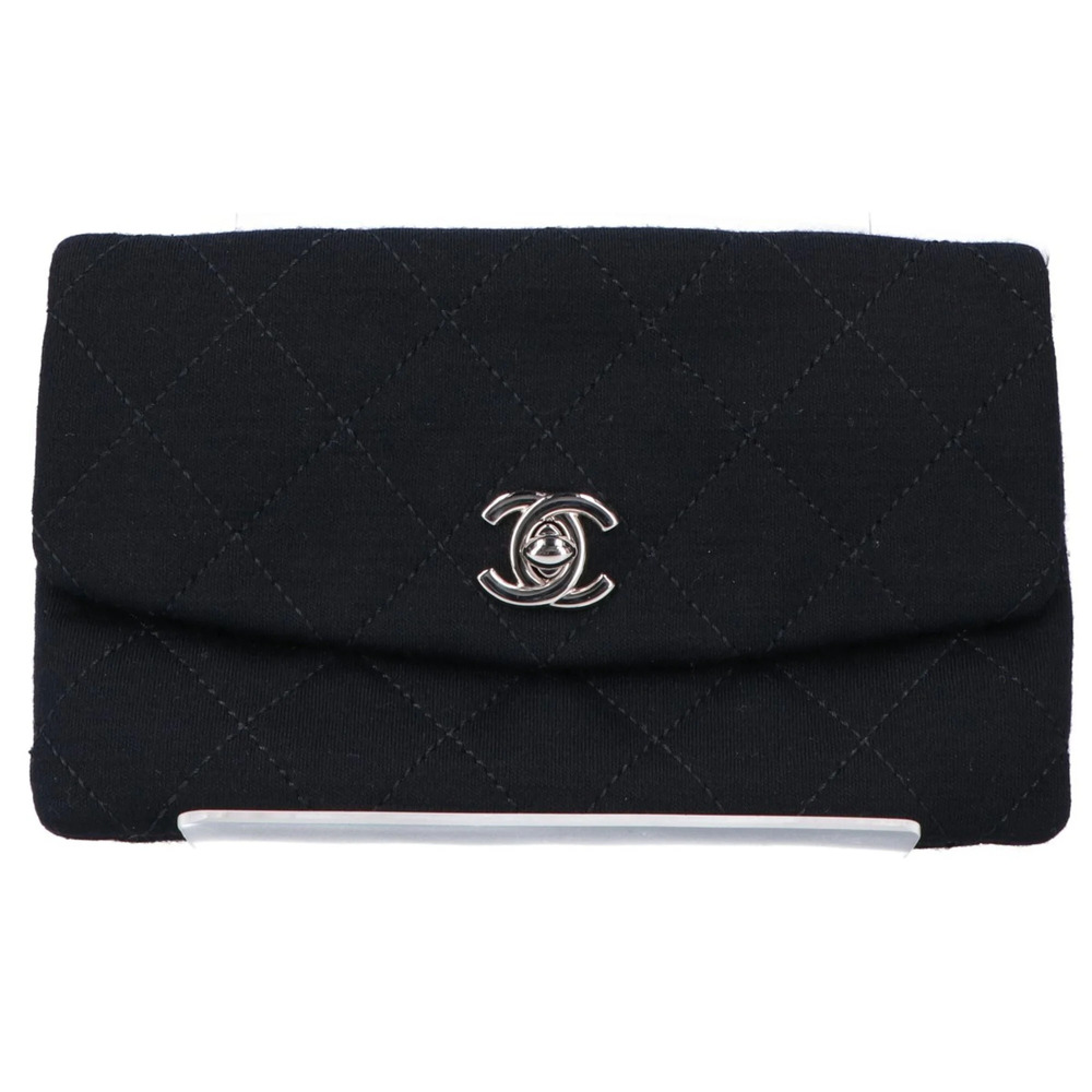 CHANEL Chanel 15 series Black 2011 Christmas Limited Edition Chain Wallet Lon...